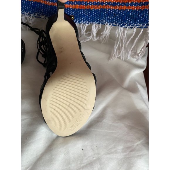 NEW GUESS Anasia (Black Synthetic) High Heels sz 6 - Picture 3 of 3